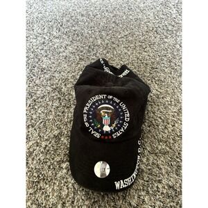 Triple Timber Presidential Seal USA Hat Baseball‎ Cap Strapback Black